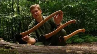 Ray Mears  Choosing and using an axe Bushcraft Survival [upl. by Atinet]