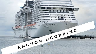 Anchor droppingcruiseship [upl. by Eirojram85]