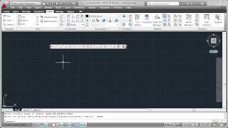 Restoring AutoCAD Menus and Toolbars [upl. by Atinihc]