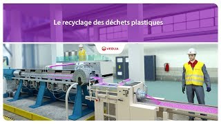 Le recyclage des déchets plastiques  Veolia [upl. by Eidoow]