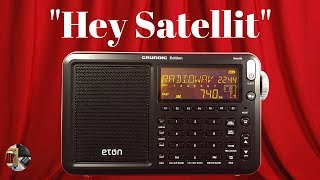 Eton Grundig Edition Satellit AM FM LW SW SSB AIR Band Radio Review [upl. by Pena]