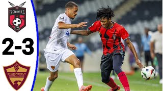 TS Galaxy vs Stellenbosch 23 All Goals and Extended Highlights [upl. by Wolff]