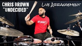 Chris Brown  Undecided Live ArrangementDrum Cover Jrod Sullivan [upl. by Zippel]