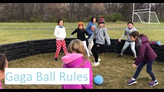 Gaga Ball Rules [upl. by Peadar]