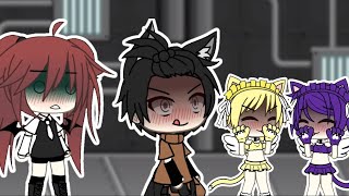 🤡💅✨ if i met the owo cats and the edgy bad boy 👁👄👁 🌈Gacha life💫 [upl. by Jerrie]