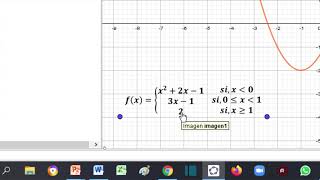 Funciones continuas con GeoGebra I [upl. by Anerys]