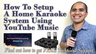 Youtube Karaoke System Setup  How To Set up Professional Karaoke System At Home  DIY Karaoke Setup [upl. by Rozina]