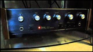 Sansui AU101 Solid State Stereo Amplifier [upl. by Vernor106]