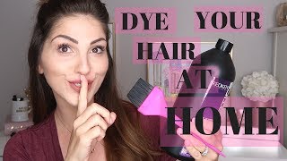 SECRETS FROM A HAIRSTYLIST HOW TO DYE YOUR HAIR AT HOME  TIPS amp TRICKS FOR DYEING YOUR HAIR [upl. by Auqinu]