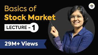 Basics of Stock Market For Beginners Lecture 1 By CA Rachana Phadke Ranade [upl. by Ennahtur]