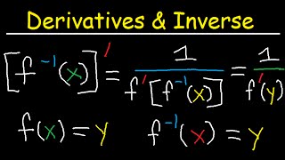 Derivative of Inverse Functions Examples amp Practice Problems  Calculus [upl. by Yv20]