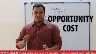 OPPORTUNITY COST DEFINITION AND EXAMPLES [upl. by Aicilaana784]