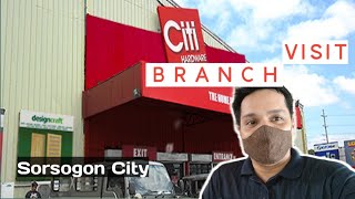 CITI Hardware Tour   Sorsogon City [upl. by Naujled479]