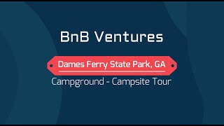 Dames Ferry State Park GA  Campground  Campsite Tour [upl. by Gabriela]