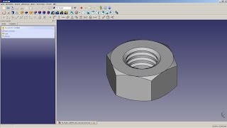 FreeCAD Lesson 08  Inner Threads [upl. by Fleeman]