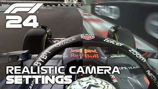 F1 24 REALISTIC CAMERA SETTINGS UPDATED [upl. by Tiphany]