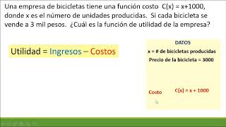 Función utilidad [upl. by Kaya]