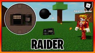 How to get the quotRAIDERquot BADGE  BOMB ABILITY in ABILITY WARS  Roblox [upl. by Hillinck]