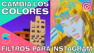 Crea tu propio filtro de colores para Instagram  Spark AR Tutorial [upl. by Yrelle896]