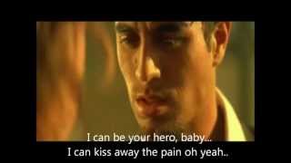 Enrique Iglesias Hero Original MV Lyrics On Screen [upl. by Nor]