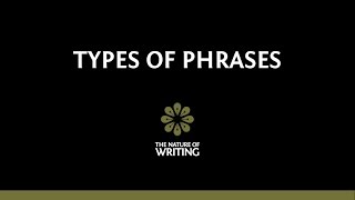 Types of Phrases [upl. by Prisca]