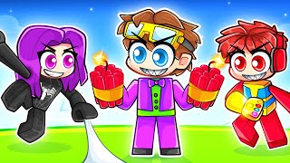 Becoming the STRONGEST SUPERVILLAIN FAMILY in Roblox [upl. by Leddy332]