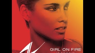 Alicia Keys  Girl On Fire Instrumental Lyrics in description [upl. by Tterrag707]