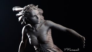 How to Hollow a Figure Sculpture with Drapery [upl. by Anahsat]