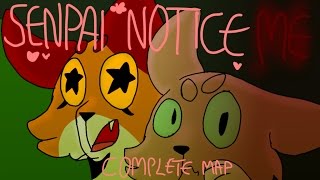 Senpai notice me  Complete Mapleshade spoof MAP [upl. by Kile]