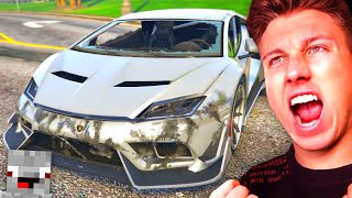 Alphastein zerstört Lamborghini von iCrimax GTA 5 KIND alfacht [upl. by Irakuy]