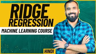 Ridge Regression Explained in Hindi ll Machine Learning Course [upl. by Pytlik606]