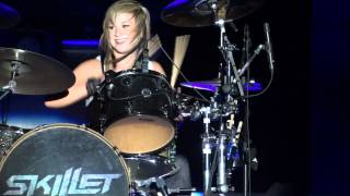 Jen Ledgers drum solo  Point Fest 2011 [upl. by Casaleggio686]