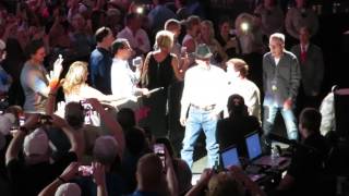 George Strait  Entrance amp Here For a Good Time2017Las Vegas NVTMobile Arena [upl. by Enohsal]