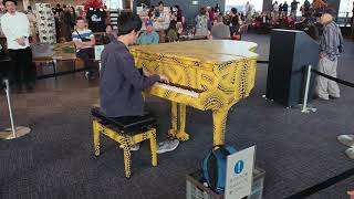 Chopin  Fantasie Impromptu in the Tokyo Metropolitan Government Building [upl. by Laiceps]