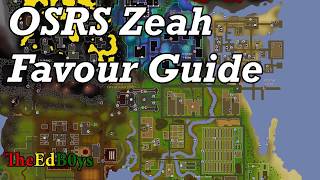 OSRS Zeah Favour Guide  Runescape 2007 Architectural Alliance Guide [upl. by Huntley190]