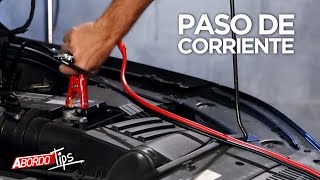 Cómo pasar corriente con cables a un carro en forma segura  A Bordo Tips [upl. by Ymac]