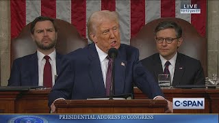 President Trump Addresses Joint Session of Congress [upl. by Ynohtna137]