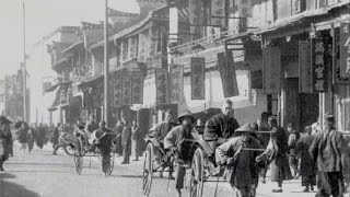 Nankin Road Shanghai 1901  China on Film  BFI National Archive [upl. by Gehman]