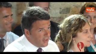 RENZI IN INGLESE AGLI AMERICANI MEUCCI E IL VERO INVENTORE DEL TELEFONO [upl. by Egarton]