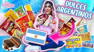 PROBANDO DULCES ARGENTINOS  MIS PASTELITOS [upl. by Eisyak]