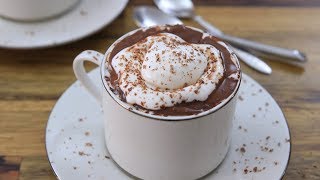 Italian Hot Chocolate Recipe [upl. by Liahus842]