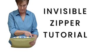 Invisible Zipper Tutorial [upl. by Aim392]