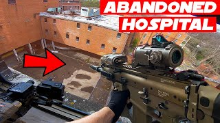 Abandoned Hospital Tokyo Marui SCARH Airsoft Gameplay [upl. by Cindie]