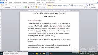 CONSEJOS PARA REDACTAR LA INTRODUCCION DE TU PROYECTO DE INVESTIGACION [upl. by Adnarahs]