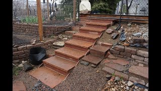 How to build flagstone steps [upl. by Erik]