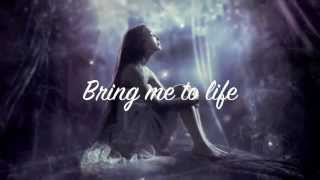 Evanescence Bring Me To Life lyrics [upl. by Reisinger]