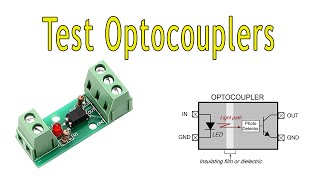 How Optocoupler Work  Testing Optocouplers [upl. by Rocca]