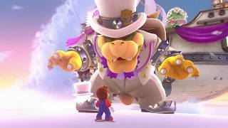 Super Mario Odyssey  Bowser Boss Fight 1 [upl. by Asilanna113]