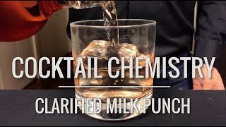 Advanced Techniques  Clarified Milk Punch [upl. by Yelnats]