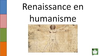 OUDE VIDEO 5 Renaissance en humanisme [upl. by Mehalick]